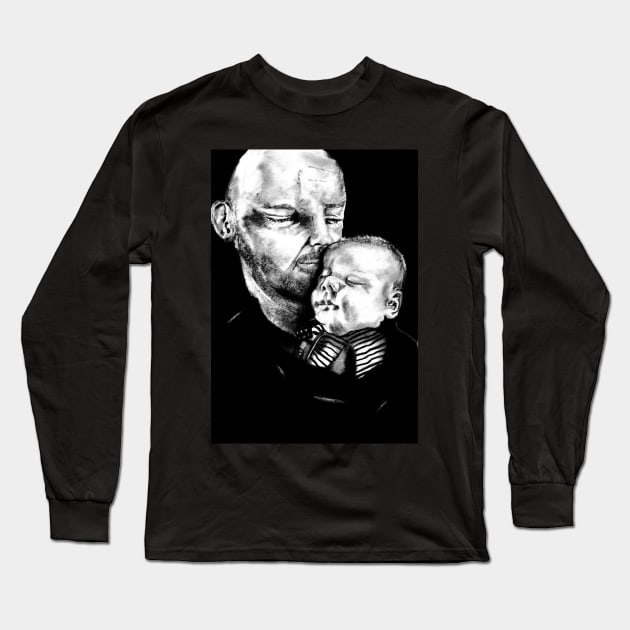 Portraits Long Sleeve T-Shirt by AllansArts